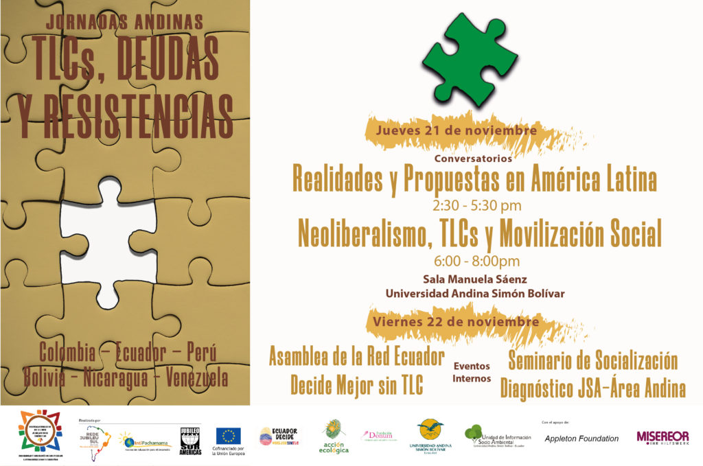 Jornada Andina "Los TLCs, Deudas y Resistencias"